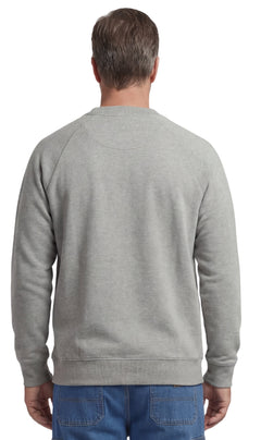 Men's 3-Pocket Fleece Sweatshirt with Raglan Seams