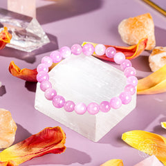 The Heart Reset - Rare Pink Kunzite Bracelet