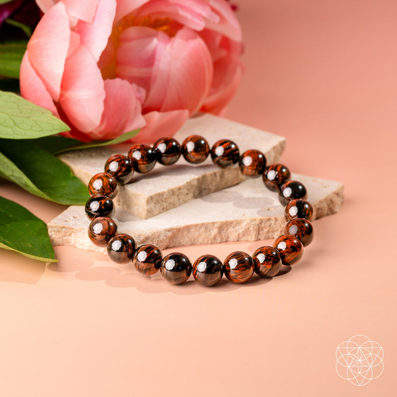 The Self-Sabotage Breaker - Mahogany Obsidian Bracelet