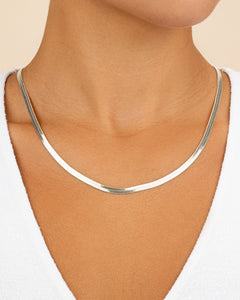 Herringbone Chain Necklace